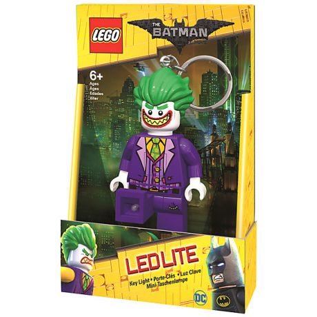 LEGO Брелок-фонарик для ключей LEGO Batman Movie: Joker