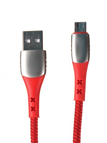 Аксессуар Usams SJ346 Smart Power-Off USB - MicroUSB Red УТ000020260