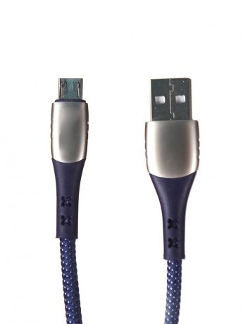 Аксессуар Usams SJ346 Smart Power-Off USB - MicroUSB Blue УТ000020261