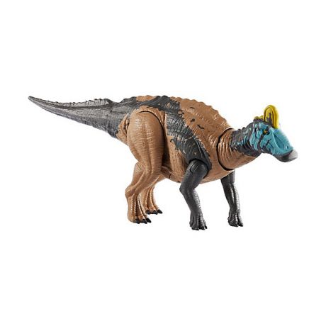 Mattel Фигурка динозавра Jurrasic World Primal Attack "Рычащие динозавры" Эдмонтозавр