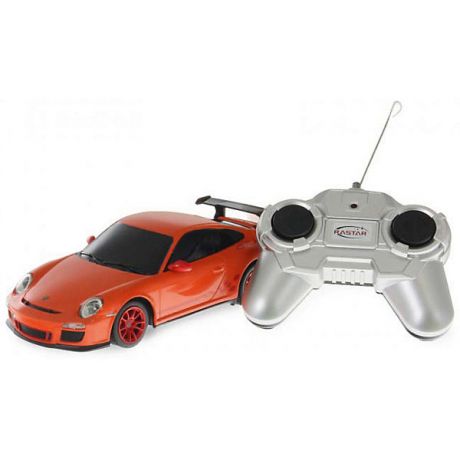 Rastar Радиоуправляемая машина Rastar "Porsche GT3 RS" 1:24, оранжевая