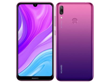 Сотовый телефон Huawei Y7 2019 4Gb/64Gb Aurora Purple Выгодный набор + серт. 200Р!!!