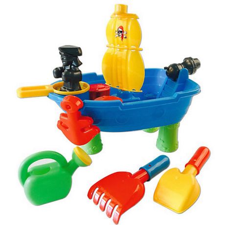 Devik Toys Игровой набор для пляжа Devik Toys, 14 предметов