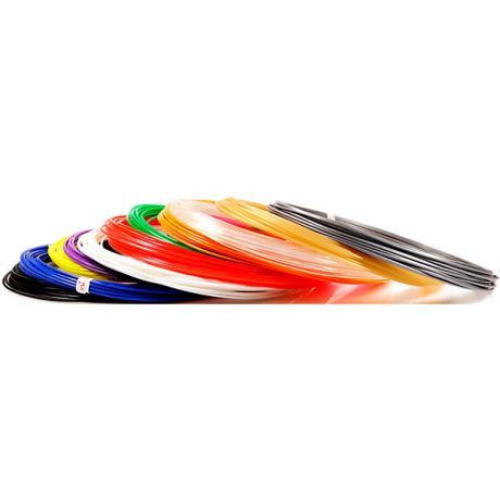 Unid Комплект пластикам Unid PLA для 3Д ручек, 12 цветов в органайзере