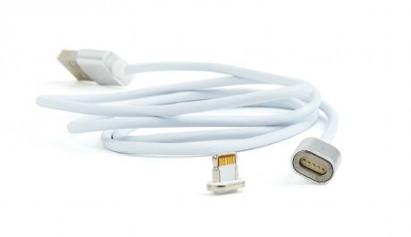 Кабель Lightning Cablexpert CC-USB2-AMLMM-1M, магнитный кабель, 1 м, алюминиевые разъемы