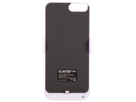 Аккумулятор-чехол для iPhone 6 Plus/6s Plus/7 Plus DF iBattery-18s (white)