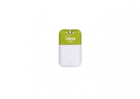 USB флешка Mirex Arton 32Gb White-green (13600-FMUAGR32) USB 2.0 / 23 Мб/с / 10 Мб/с