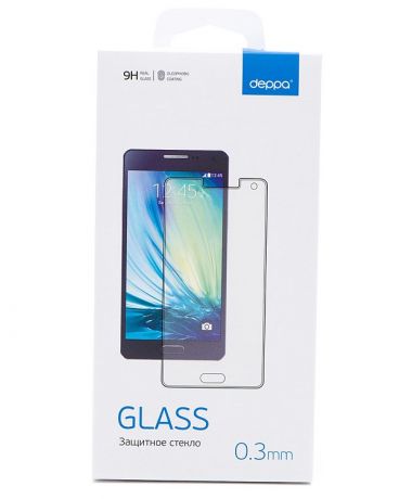 Защитное стекло 3D Full Glue Deppa 62625 для Samsung Galaxy A71 (2020), 0.3 мм, черная рамка