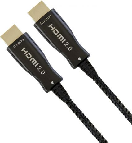 Кабель HDMI Gembird CCBP-HDMI-AOC-100M черный