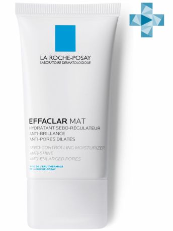 La Roche-Posay Эмульсия увлажняющая матирующая для комбинированной и жирной кожи Эфаклар Мат, 40 мл (La Roche-Posay, Effaclar)