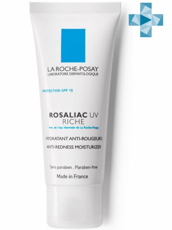 La Roche-Posay Розалиак UV Риш Увлажняющий крем для сухой кожи, склонной к покраснениям 40мл (La Roche-Posay, Rosaliac)