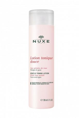 Nuxe Нежный лосьон-тоник с лепестками роз 200 мл (Nuxe, aux Petales de Rose)