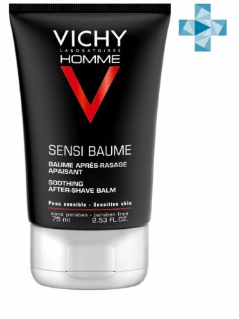 Vichy Бальзам смягчающий после бритья для чувствительной кожи Sensi Baume Ca 75 мл (Vichy, Vichy Homme)