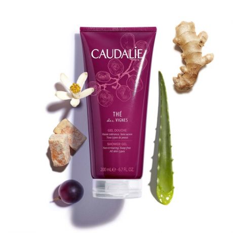 Caudalie Гель для душа The des Vignes с экстрактом косточек винограда, 200 мл (Caudalie, Body)