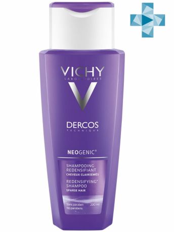 Vichy Неоженик Шампунь для повышенения густоты волос 200 мл (Vichy, Neogenic)