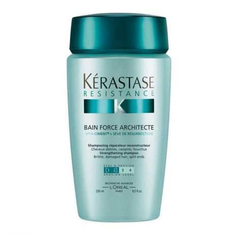 Kerastase Форс АРХИТЕКТ Шампунь-Ванна укрепляющий для сильно поврежденных волос 250мл (Kerastase, Resistance)
