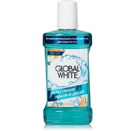 Global white Витаминизированный ополаскиватель 300 мл (Global white, Ополаскиватели)