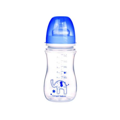 Canpol Антиколиковая бутылочка с широким горлышком PP EasyStart 3+, 240 мл (Canpol, Бутылочки)