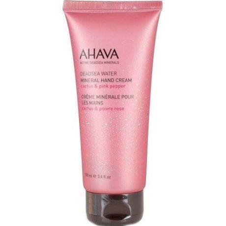 Ahava Минеральный крем для рук кактус и розовый перец 100 мл (Ahava, Deadsea water)