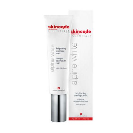 Skincode Осветляющая ночная маска, 50 мл (Skincode, Alpine White)