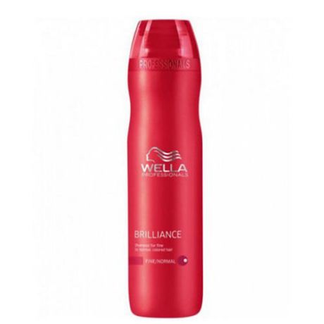 Wella Professionals Шампунь для защиты цвета окрашенных жестких волос, 250 мл (Wella Professionals, Color Brilliance)