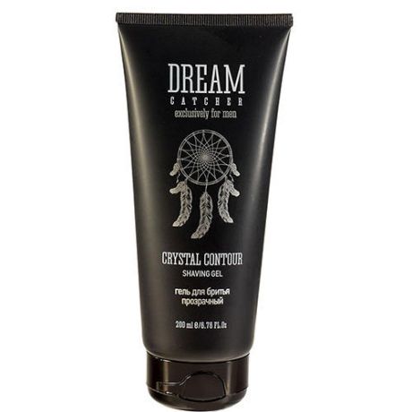 Dream catcher Гель для бритья прозрачный Crystal Contour Shaving Gel, 200 мл (Dream catcher, Уход)