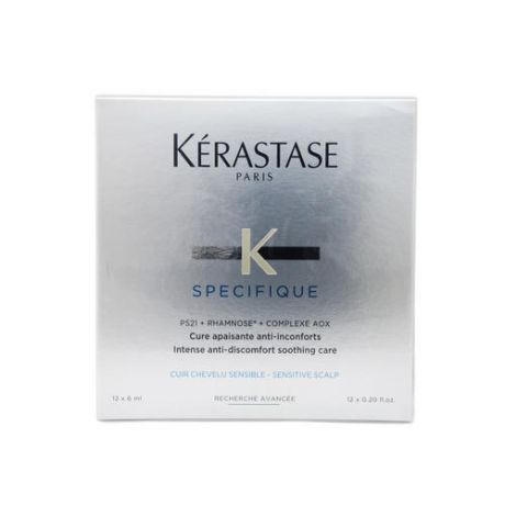 Kerastase Курс для чувствительной кожи головы 12 х 6 мл (Kerastase, Specifique)