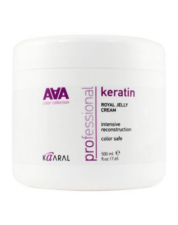 Kaaral Питательная крем-маска для восстановления окрашенных и химически обработанных волос 500 мл (Kaaral, Keratin Color Care)