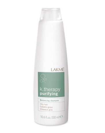 Lakme Balancing shampoo oily hair Шампунь восстанавливающий баланс для жирных волос 300 мл (Lakme, K.Therapy)