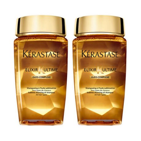 Kerastase Набор Эликсир Ультим шампунь-ванна 2 шт х 250 мл (Kerastase, Elixir Ultime)