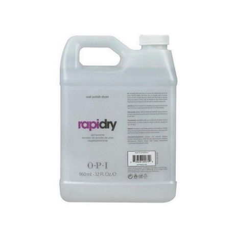 O.P.I Жидкость для быстрого высыхания лака RapiDry Spray Nail Polish Dryer 960 мл (O.P.I, Уход за ногтями)