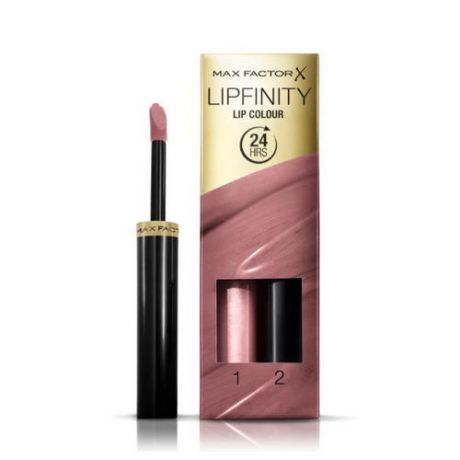 Max Factor Стойкая Губная Помада И Увлажняющий Блеск Lipfinity 1 шт (Max Factor, Губы)