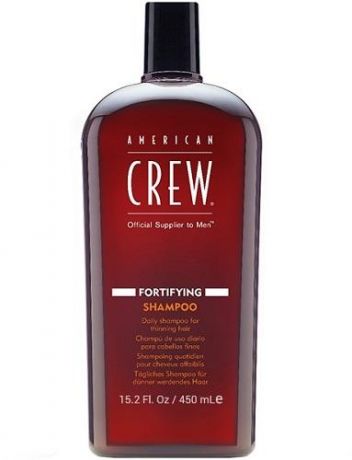 American Crew Укрепляющий шампунь для тонких волос 450 мл (American Crew, Для тела и волос)