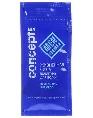 Concept Шампунь для волос Жизненная сила Revitalizing shampoo, 15мл (Concept, Men)