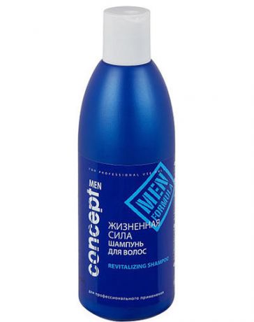 Concept Шампунь для волос Жизненная сила Revitalizing shampoo 300 мл (Concept, Men)