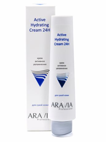 Aravia professional Aravia Professional Крем для лица активное увлажнение Active Hydrating Cream 24H, 100 мл (Aravia professional, Уход за лицом)