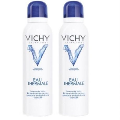 Vichy Комплект Термальная Вода Vichy, 2 шт. по 300 мл (Vichy, Thermal Water Vichy)