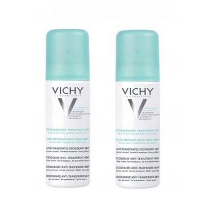 Vichy Комплект Дезодорант аэрозоль регулирующий избыточное потоотделение 24 часа,2 шт. по 125 мл (Vichy, Deodorant)