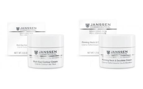 Janssen Набор "Комплексный уход для возрастной кожи", 2 продукта (Janssen, Demanding skin)