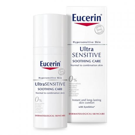 Eucerin Успокаивающий крем, для чувствительной кожи нормального и комбинированного типа 50 мл (Eucerin, UltraSENSITIVE)