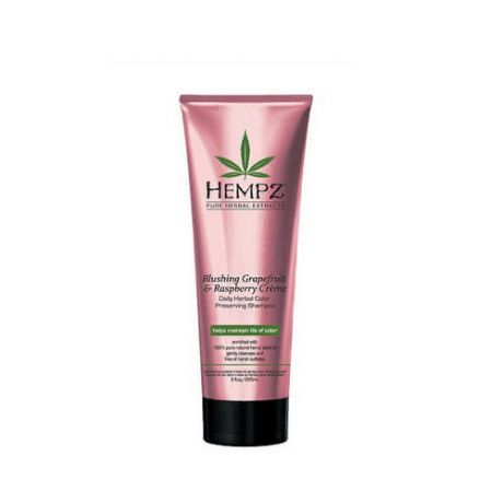 Hempz Шампунь растительный для сохранения цвета и блеска окрашенных волос 265 мл (Hempz, Грейпфрут и малина)