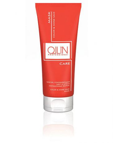 Ollin Professional Маска, сохраняющая цвет и блеск окрашенных волос Color & Shine Save Mask 200 мл (Ollin Professional, Уход за волосами)