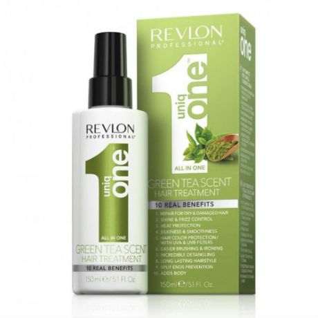Revlon Professional Ревлон Спрей-маска для ухода за волосами с ароматом зеленого чая 150 мл (Revlon Professional, Uniqone)