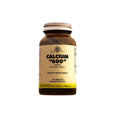 Solgar Кальций, для костей, зубов и мышц 60 таблеток (Solgar, Минералы)