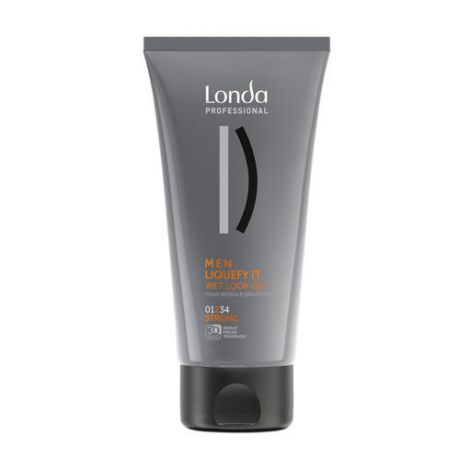 Londa Professional Liquefy It Гель-блеск с эффектом мокрых волос сильной фиксации 150 мл (Londa Professional, Men)