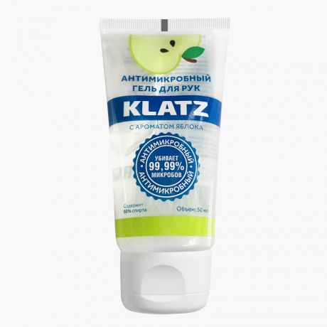 Klatz Антимикробный гель для рук с ароматом яблока 50 мл (Klatz, Antimicrobial)