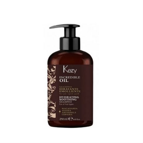 Kezy Увлажняющий и разглаживающий шампунь для всех типов волос 250 мл (Kezy, Увлажнение и восстановление)