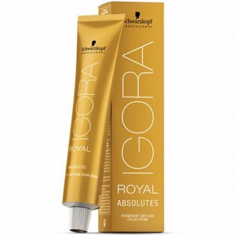 Schwarzkopf Professional Перманентный краситель Igora Absolute 60 мл, оттенок 5-70, 5-70 светлый коричневый медный натуральный (Schwarzkopf Professional, Окрашивание)