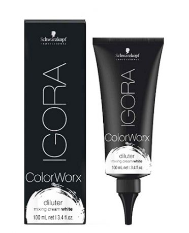 Schwarzkopf Professional Перманентный краситель Igora Color Worx 100мл, оттенок White, Белый Color Worx White (Schwarzkopf Professional, Igora Color Worx)