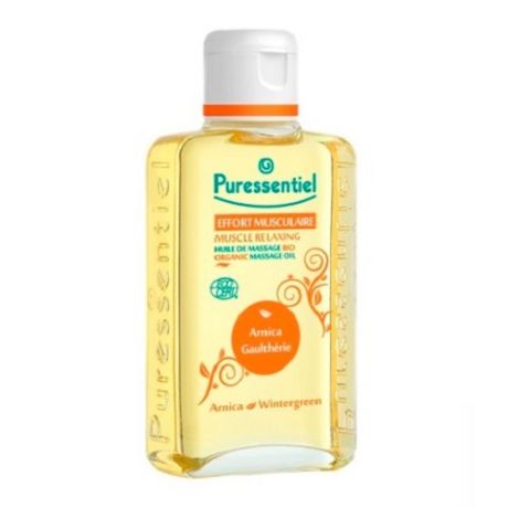 Puressentiel Органическое массажное масло расслабляющее с арникой и гаультерией 100 мл (Puressentiel, Хорошее самочувствие)